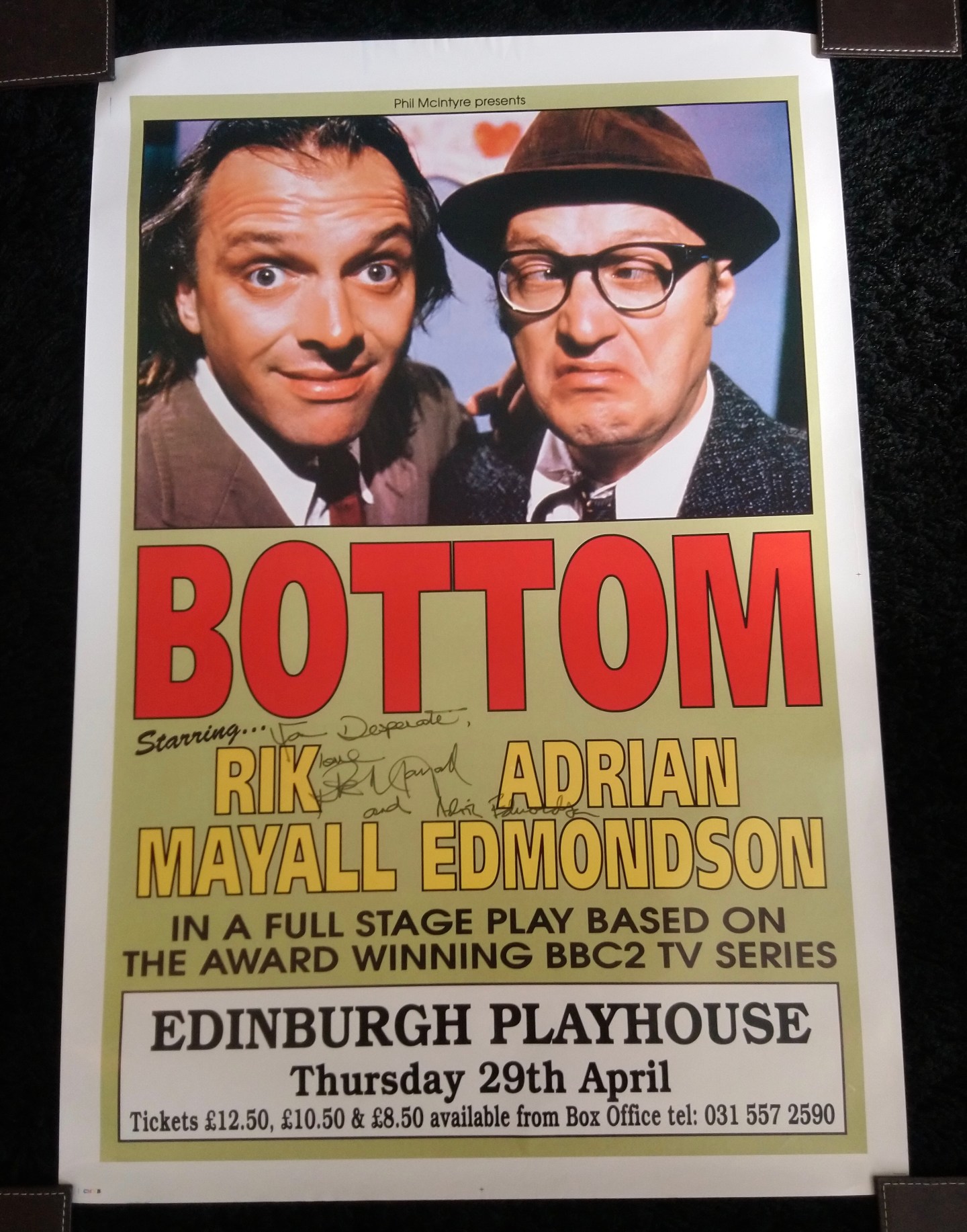 A Bottom fan who is as old as the programme itself – Rik Mayall Scrapbook