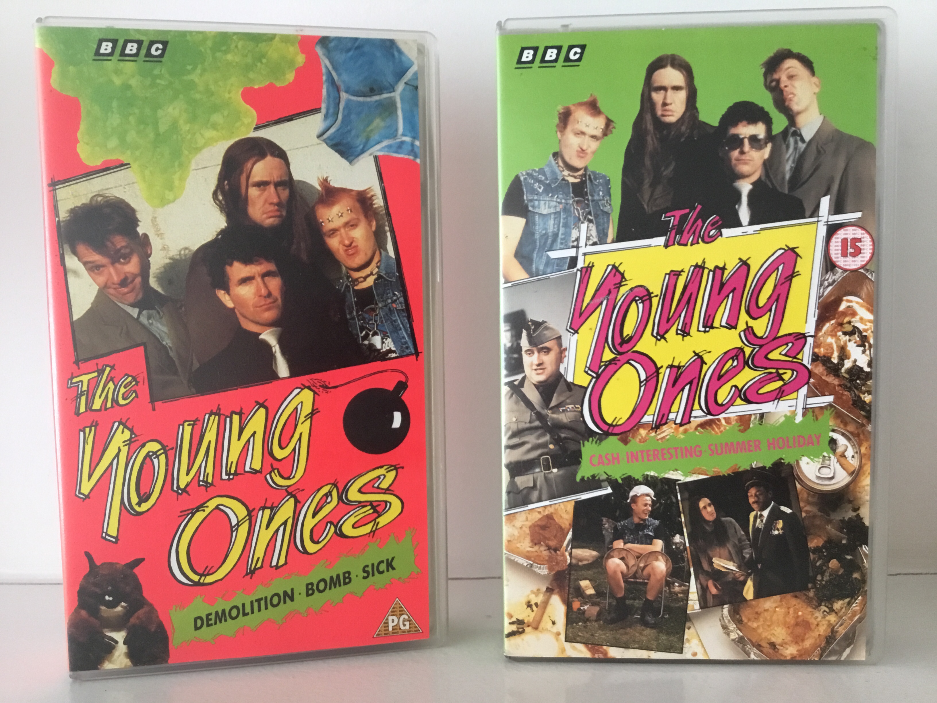 1991 released VHS tapes of the young ones